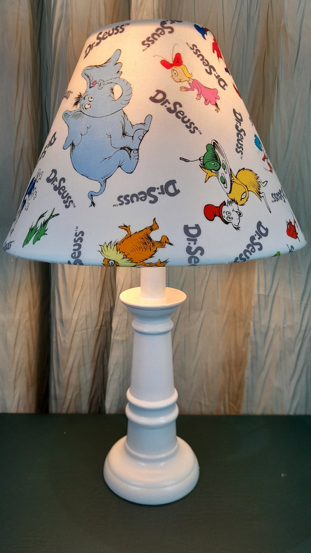 Dr Seuss Accent / Nursery Lamp Horton the Elephant Baby - Etsy