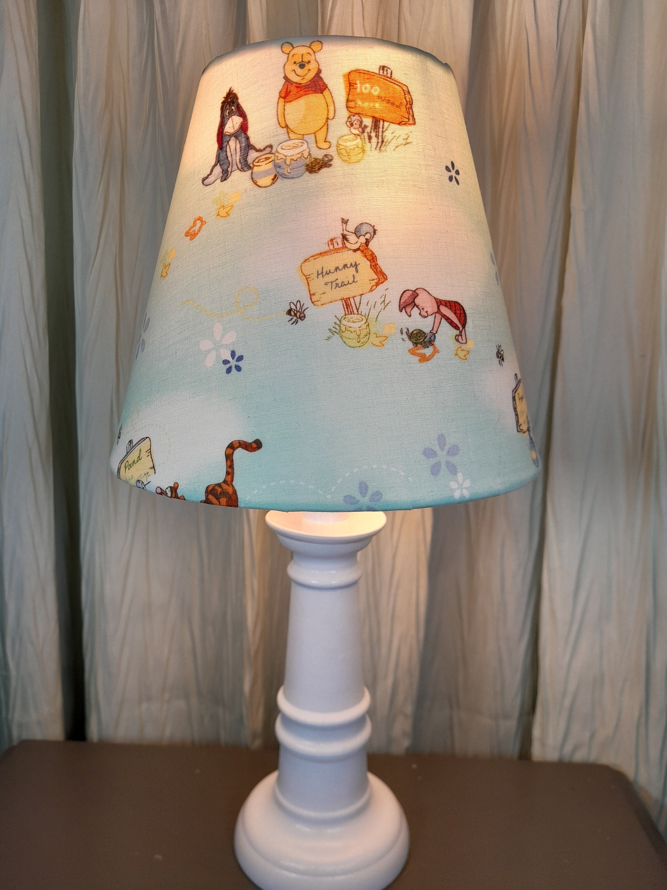 Classic Winnie the Pooh Nursery/accent Lamp, Pooh Piglet Baby Lamp