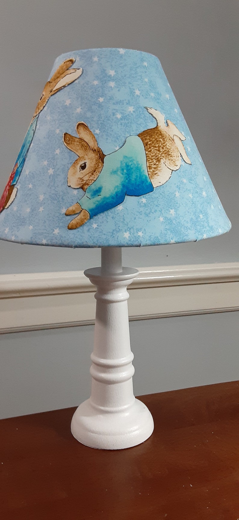 Beatrix Potter nursery/accent lamp Peter Rabbit nursery/baby Etsy