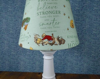 Classic Winnie the Pooh nursery/accent lamp, Pooh  Piglet baby lamp,  Tigger Eeyore Owl baby lamp, boy or girl Winnie the Pooh table lamp