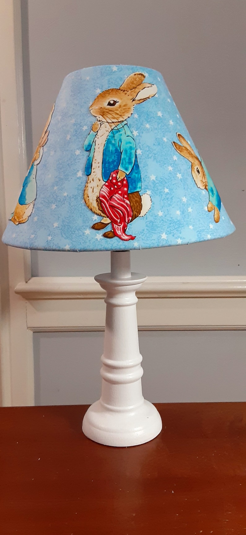 Beatrix Potter nursery/accent lamp Peter Rabbit nursery/baby Etsy