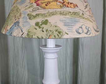 Winnie the Pooh Nursery/ accent lamp, Pooh Tigger Eeyore Baby lamp, Pooh Tigger Piglet child's table lamp, Bear nursery lamp, baby gift