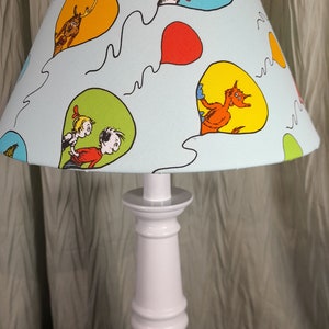 Dr Seuss Accent / Nursery Lamp, Cat in the Hat Child's Lamp, Dr Seuss ...
