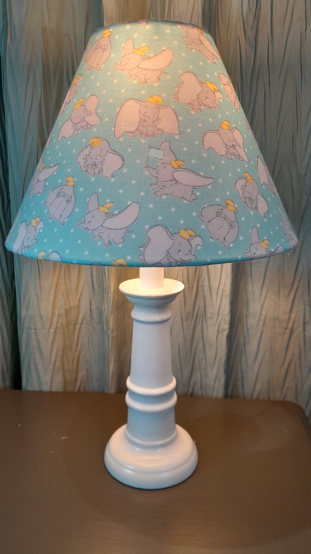 Dumbo Nursery Accent Lamp Baby Elephant Table Lamp Disney Etsy
