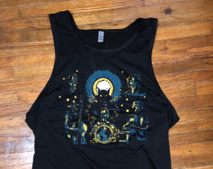 Wolf brothers John Perry Barlow and rob Wasserman tribute Dead lot mensTank top grateful dead store, grateful dead tank, grateful t