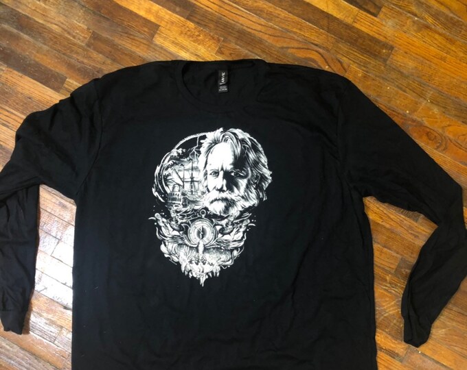 Lost sailor ( Reprised)..GD LiveGrateful Inspired Mens Long Sleeve