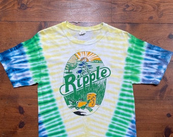 RIPPLE Grateful Dead Inspired short sleeve Shirt Grateful Dead AUTHENTIC tour LOT Shirt