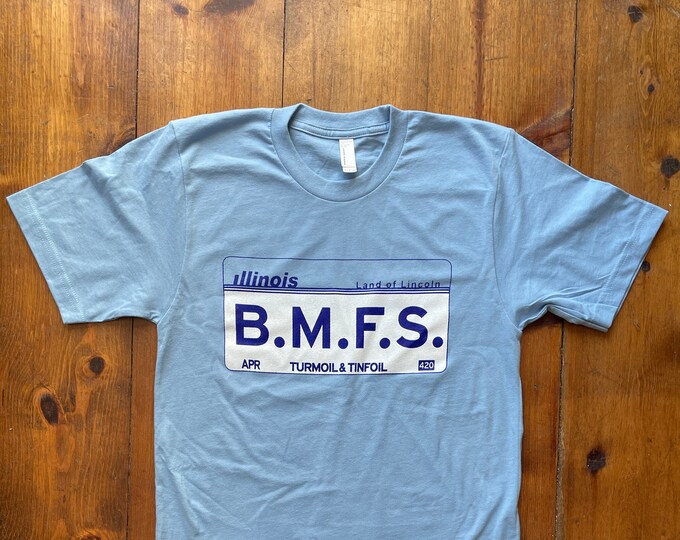 B.M.F.S Illinois Plate Billy Strings Shirt