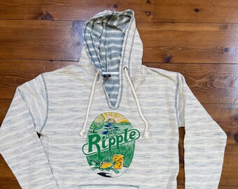 Ripple Hoodie Unisex Boho Reverse French Terry Hoodie. very nice new school. classic Inspired from tour starting 1988 original artist