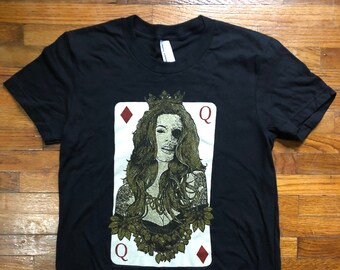 Loser Shirt dead inspired shirt.  I can tell the queen of diamonds by the way she shines