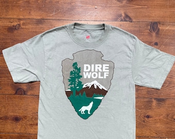 DIRE WOLF inspired Dead Shirt