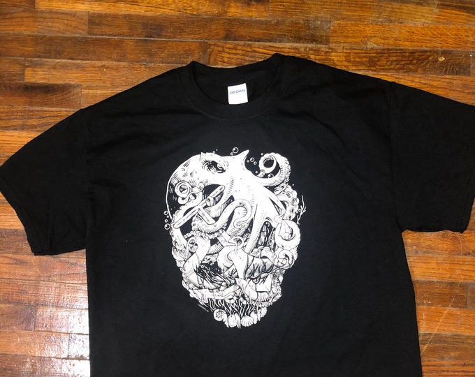 Lost Sailor "Been to Long at Sea grateful dead shirt. Original Artist. authentic Lot shirt. craken, ship of fools your choice.