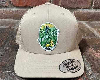 Ripple in still water Snapback trucker hat. very Kind. High end surfer style