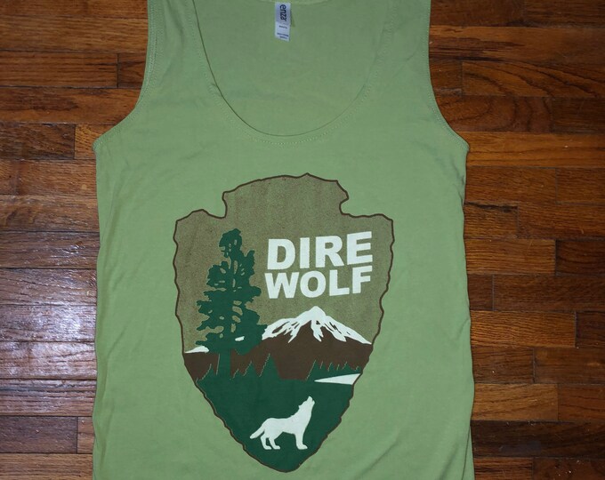Dire Wolf Dead Inspired Womens Tank top