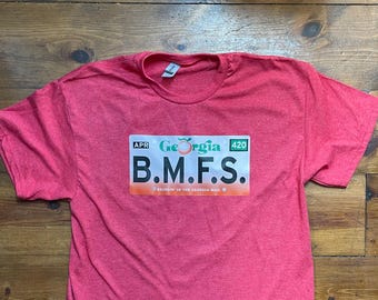 B.M.F.S Georgia Plate Billy Strings Shirt, Very High-End, High-Quality Tour Shirt