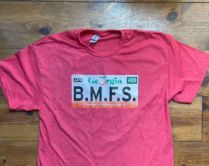 B.M.F.S Georgia Plate Billy Strings Shirt, Very High-End, High-Quality Tour Shirt