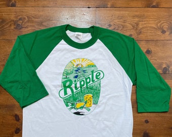 Ripple Baseball Shirt Grateful Dead Inspired