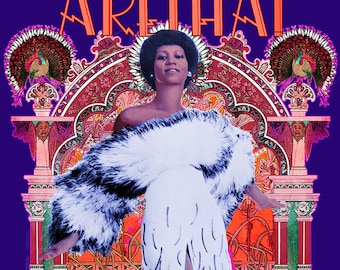 Aretha Franklin Officially Licensed   24" x 36"