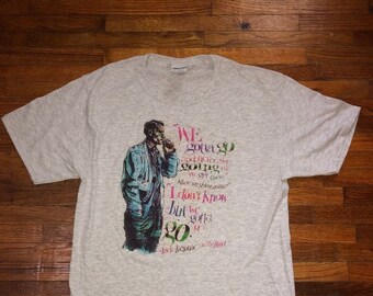 Jack Kerouac On the road tribute shirt Dead Inspired