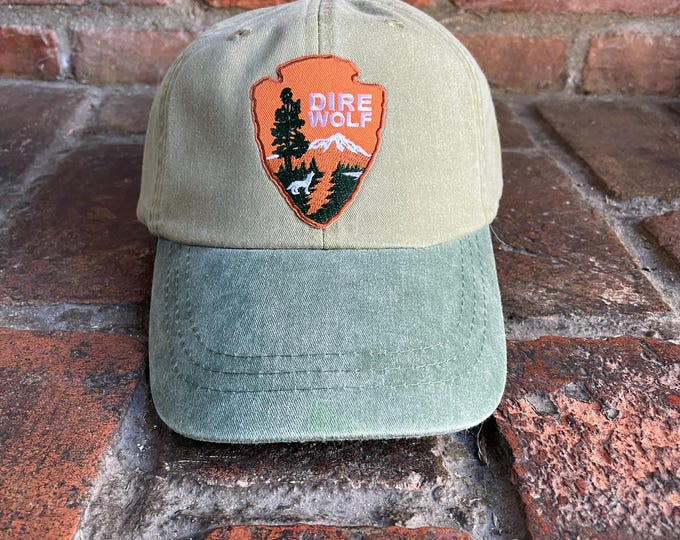 Dire wolf Grateful Dead Inspired baseball hat