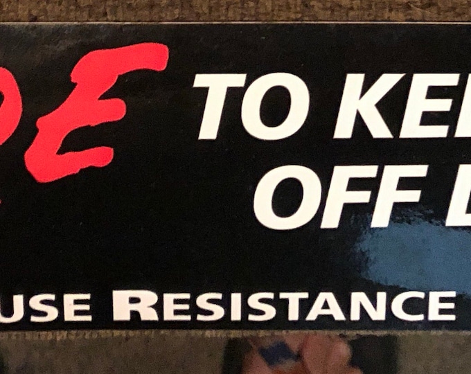 DARE to keep Cops off Donuts Vintage Dead stickers, dead store,  dead stickers, grateful stickers