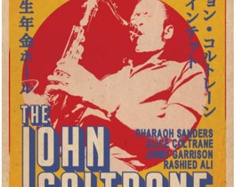 Miles Davis John Coltrane - Multiple Poster Options, Jazz Legends Series