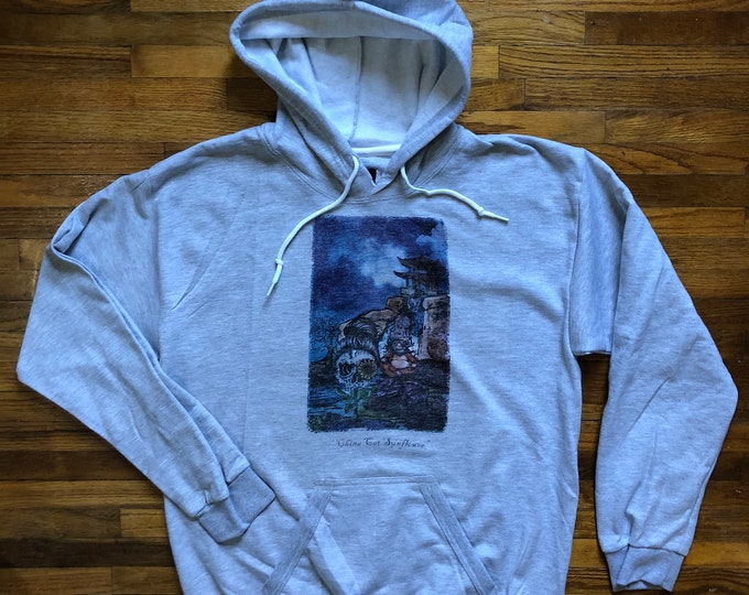 China Cat Sunflower Live Grateful Original Dead inspired Hoodie