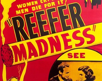 Reefer MADNESS In Las Vegas12 In x 18 In Regular Poster