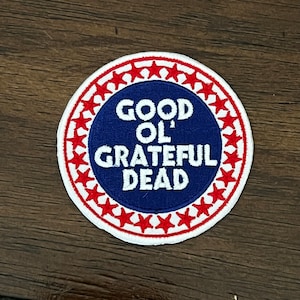 Multiple Grateful Dead Iron on Patch&#39;s Limited-Edition Vintage Authentic High End Deadagonia Grade. Very Kind, PatchMafia.com