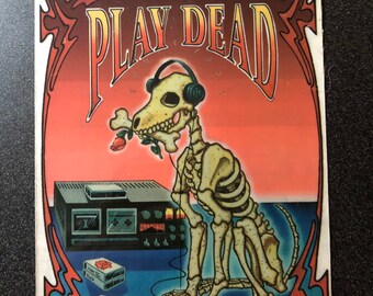 Play Dead Vintage Grateful Dead stickers grateful dead store, grateful dead stickers, grateful stickers