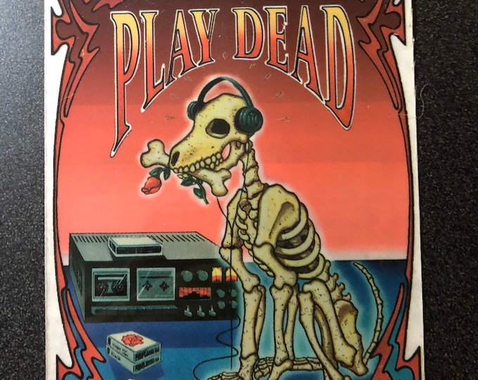 Play Dead Vintage Grateful Dead stickers grateful dead store, grateful dead stickers, grateful stickers