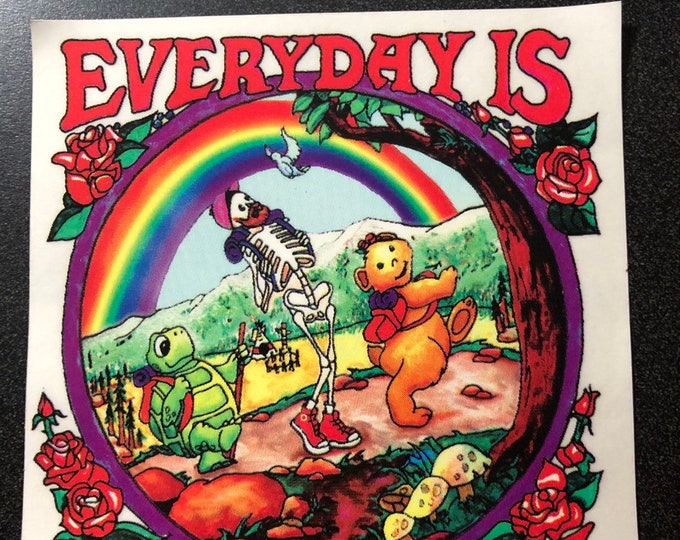 Everyday is Rainbow Day Vintage Grateful Dead stickers grateful dead store, grateful dead stickers, grateful stickers