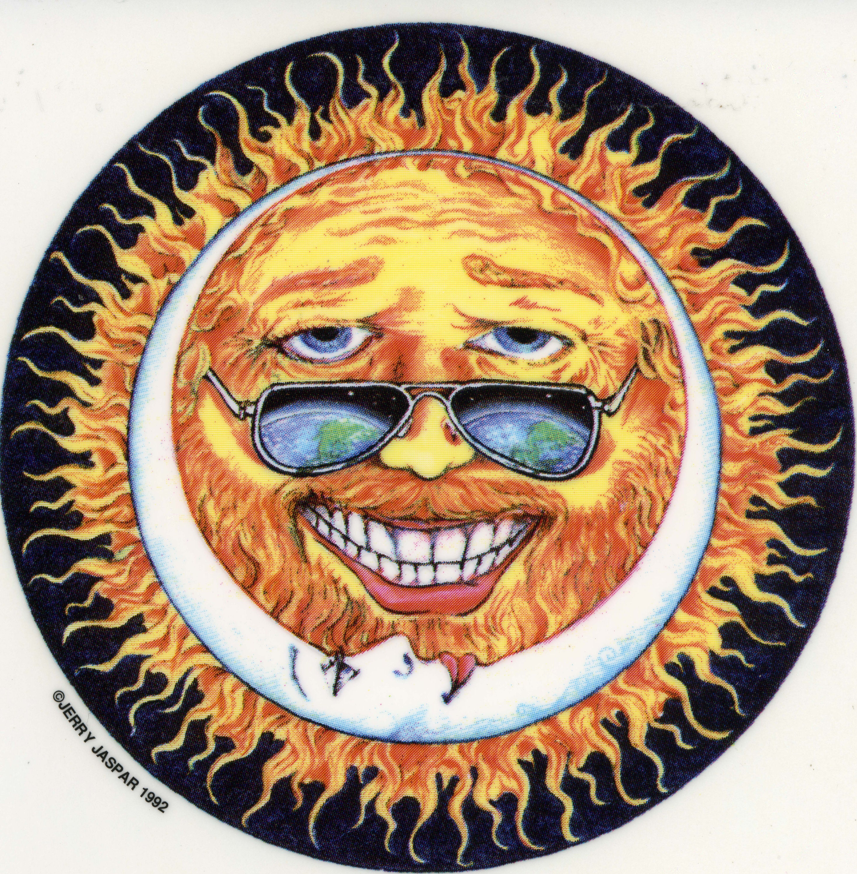 Buy Sun & Moon (Vintage) - Die cut stickers - StickerApp