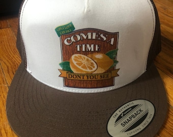 Comes a Time Snapback trucker hat