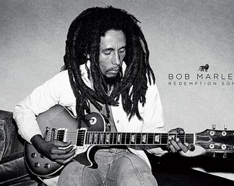Bob Marley - Redemption Song - Regular Poster 24x36 Officially licensed by Bob Marley Estate.