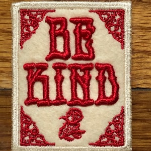Be Kind Iron on EarthKindLife Patch&#39;s LiveGrateful Licenced Patches PatchMafia.com