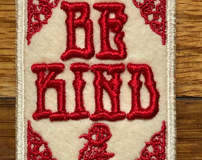 Be Kind Iron on EarthKindLife Patch's LiveGrateful Licenced Patches PatchMafia.com
