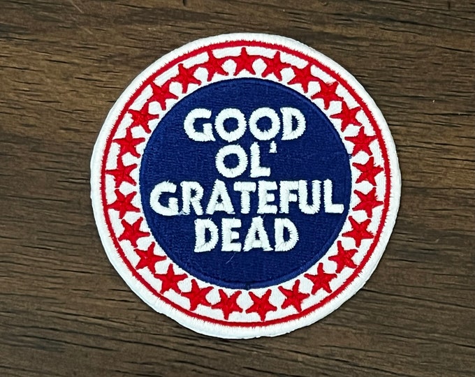 Good Ole Grateful Dead Heat Applied Patches Patch