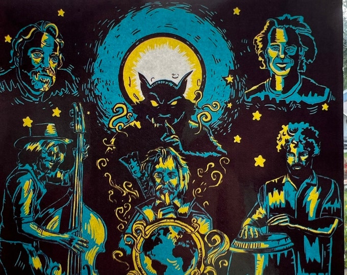 Wolf Brothers Tribute Sticker Vintage Stickers Barlow, Rob Wasserman