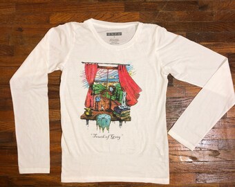 Touch of Grey Womens LONG sleeve Grateful Shirt Dead Inspired