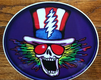Officially Licensed Grateful Dead Stickers Jerry Garcia Estate.