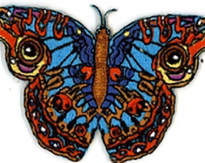 Butterfly Iron on Psychedelic Patchs LiveGrateful inspired Patches PatchMafia.com