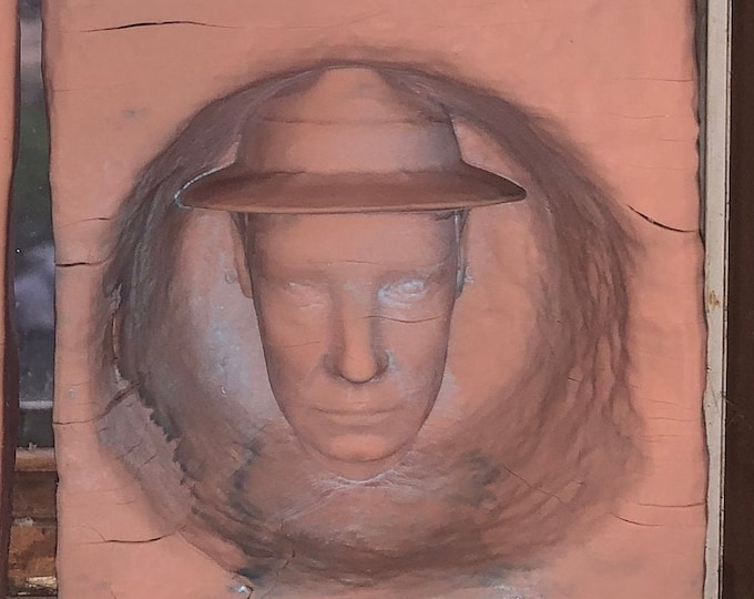 William Burroughs Book end sculpture
