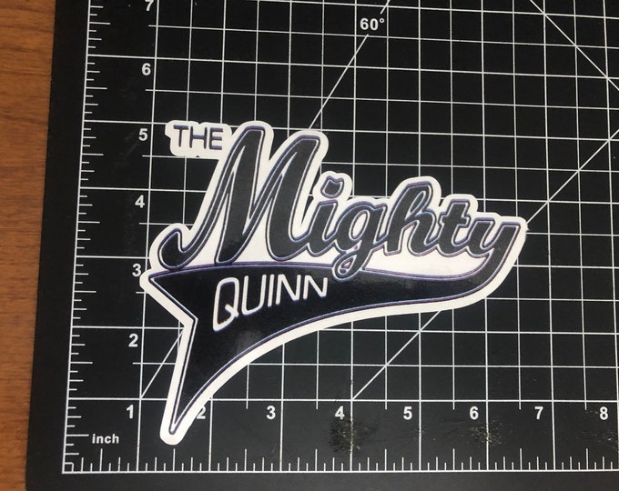 Mighty Quinn Die Cut.. inspired Live Grateful Original Dead image.