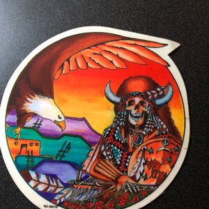Multiple Vintage Dead Stickers Limited Edition dead store, dead stickers, grateful stickers, Grateful Posters & Patches