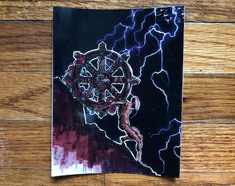 The Wheel inspired Live Grateful Origonial Dead image.
