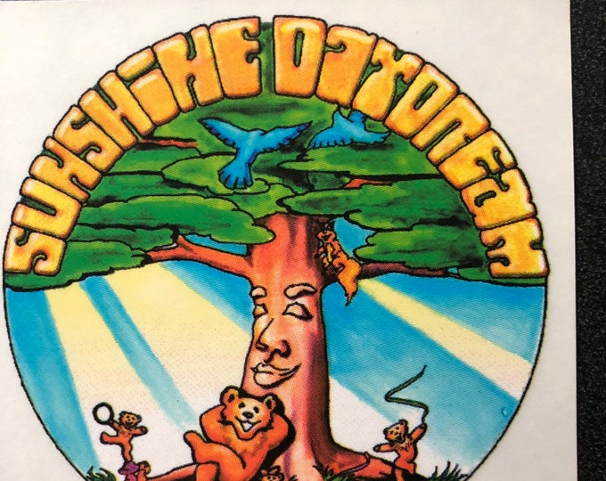 Sunshine Daydream Vintage Grateful Dead stickers grateful dead store, grateful dead stickers, grateful stickers