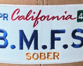 Billy Strings California Sober Patch PatchMafia.com