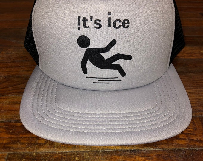 Its Ice Phish Trucker/Surfer Baseball Snapback Hat