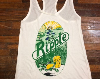 Ripple Dead Inspired Womens Racerback Tank top